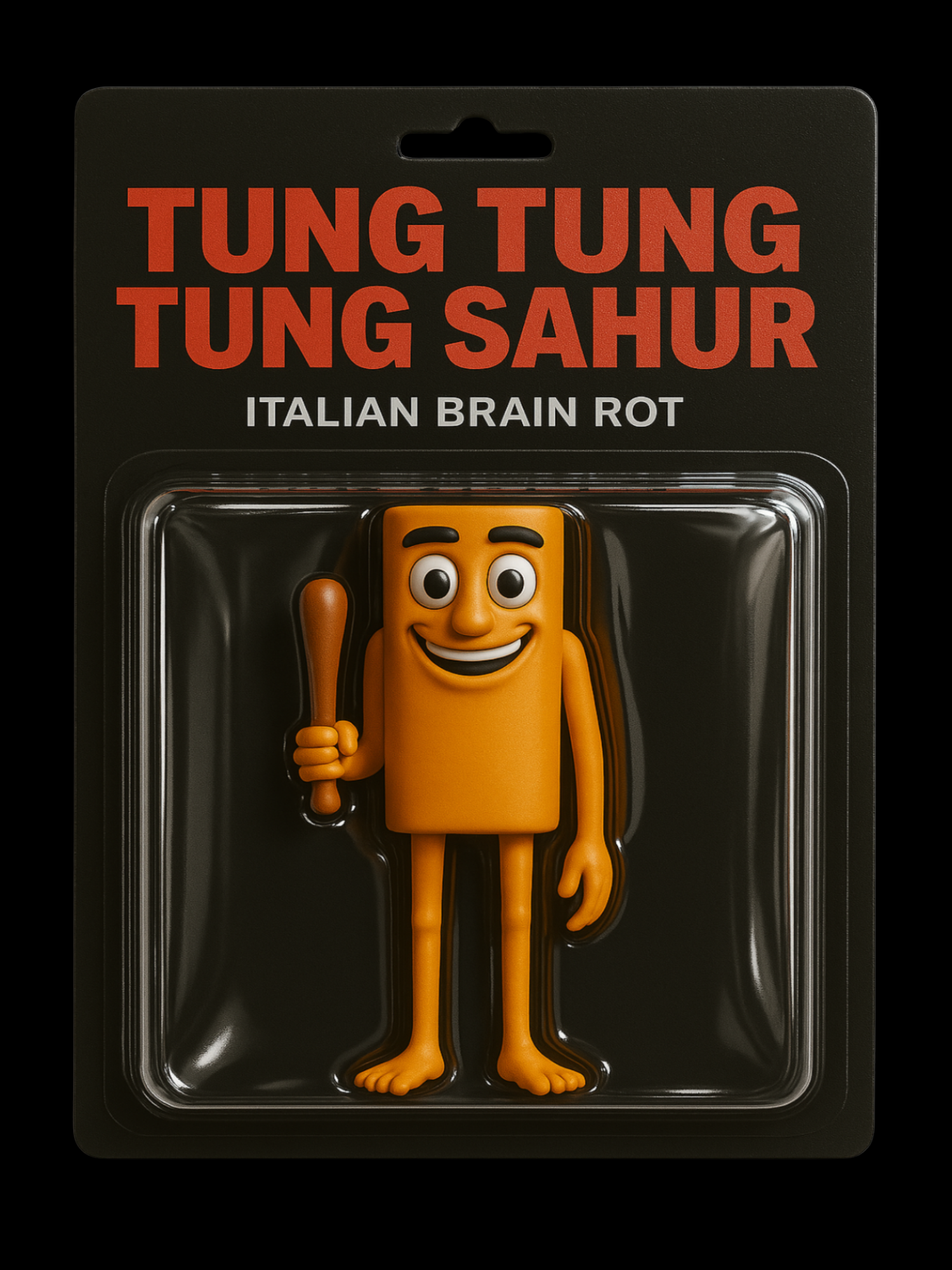 Tung Tung Tung Sahur – Action Figure – Italian Brain Rot