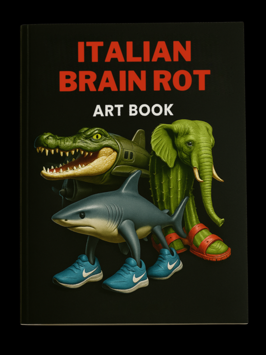 Italian Brain Rot - Art Book